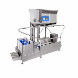 Xuclá kéz – csizmaszár- és talpmosó állomás